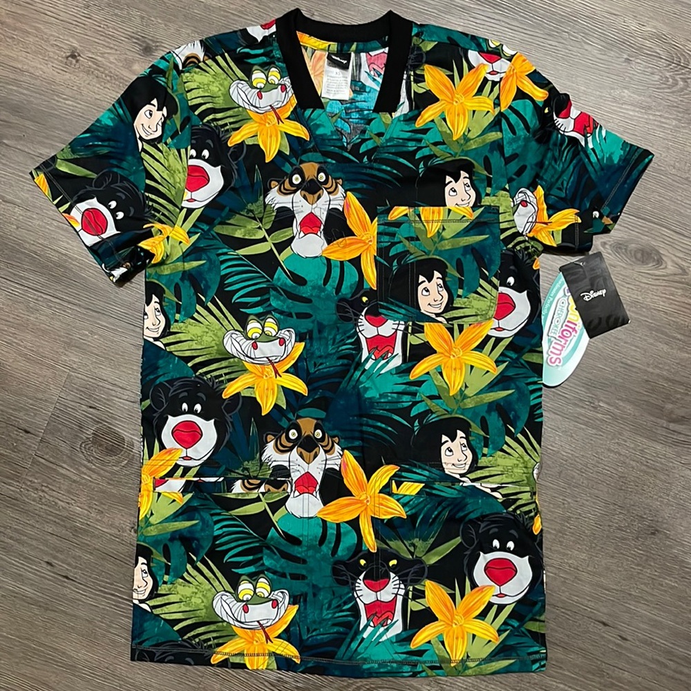 Disney Scrub Top XS